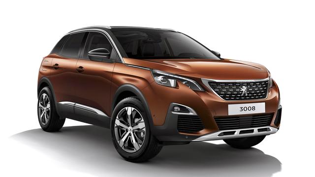 画像: プジョー3008。1.6Lターボに加え、まもなくディーゼル搭載車も日本でビュー予定。