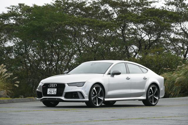 画像: 最高出力605psの高性能エンジンを搭載するRS7スポーツバック。
