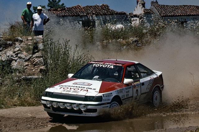 画像: ST165 セリカ GT-Four(1988年) Photo:ワールド・ラリー・プレス