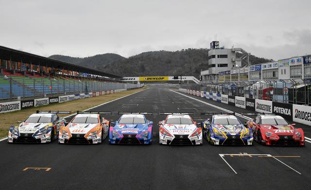 画像: 開幕前テストで絶好調のレクサスLC500、総勢6台は圧巻です!