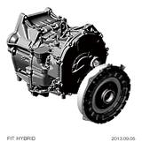 画像: フィットハイブリッドに採用されたi-DCD(DCT)。