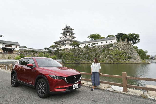 画像: しまなみ海道を渡りきって、今治城に到着。まったく疲れ知らずのツーリングだった。