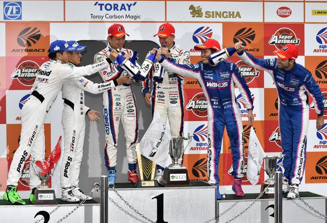 画像5: 予測不能、悪天候のレースでレクサスLC500が劇的な勝利!
【スーパーGT Rd04】スポーツランドSUGO