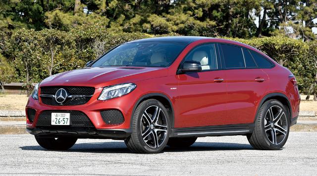 画像: メルセデスAMG GLE43 4マティック クーペ。十分なラゲッジルームを確保している。