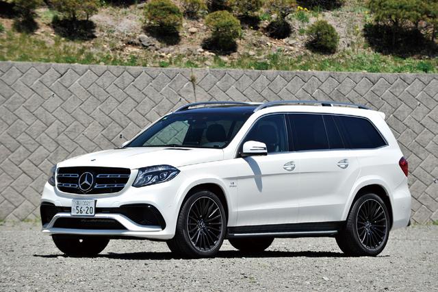 画像: メルセデスAMG GLS63 4マティック。760Nmのビッグトルクで大型ボディを引っ張る。