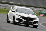 画像: 2017年6月7日、2017ホンダミーティングで走行したシビック タイプR。