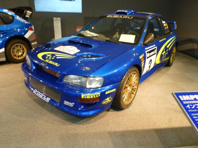 画像: WRCで活躍していた、懐かしのラリーカーも展示されている。