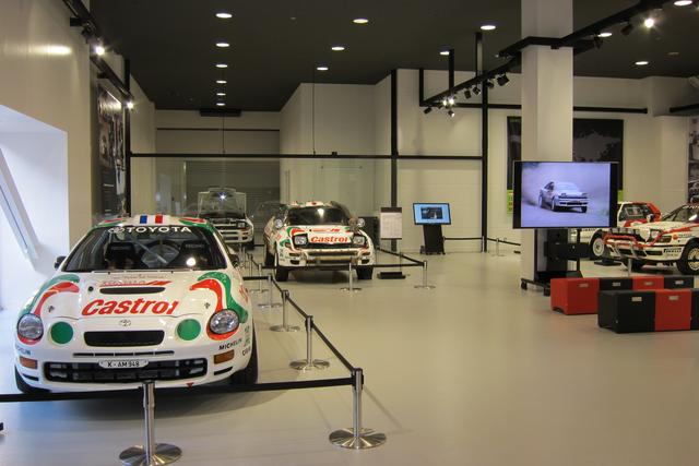画像: WRCで活躍したラリー車などを展示している「モータースポーツヘリテージ」。