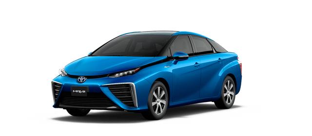 画像: 2014年に発売された燃料電池車(FCV)MIRAIも、EVにカテゴライズされる。HV/PHV/EV/FCV、その他…。近未来の自動車の主力はどのようになるのだろうか。。