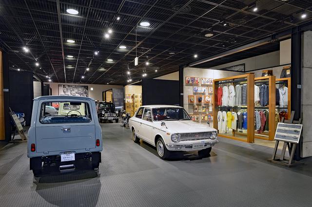 画像: 展示コースを巡れば,自動車誕生の黎明期から現在までの進化の足跡をたどることができるようになっている。