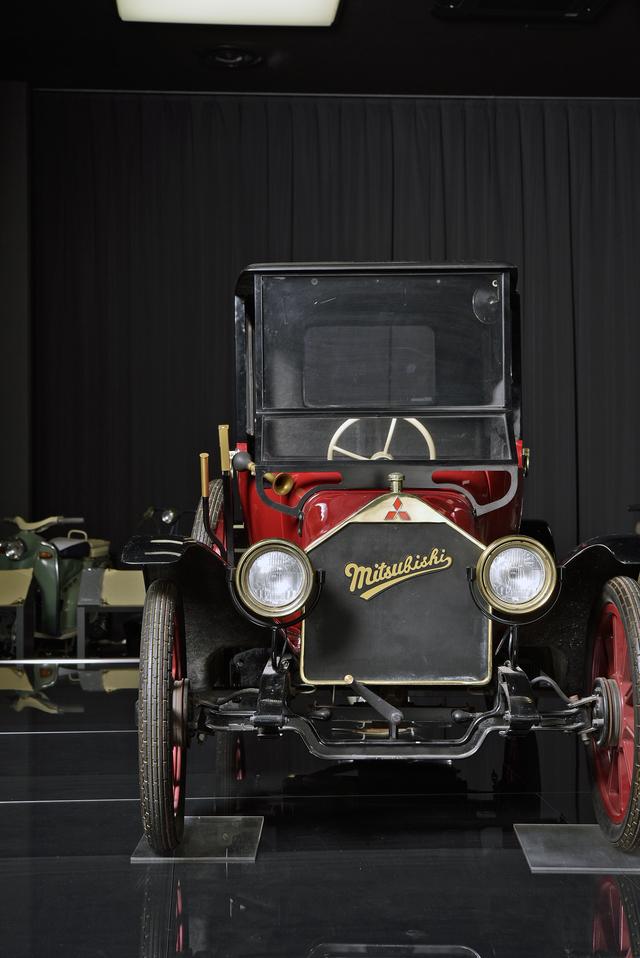 画像: 1919年に三菱がフィアットA3-3を参考に作り上げた日本初の量産車「三菱A型」。