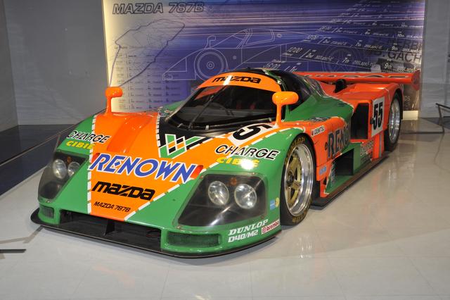 画像: 1991年のル・マン24時間レースで優勝を成し遂げたマツダ787B。