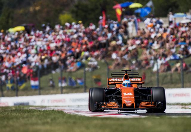 画像: ハンガリーGPで6位入賞を果たしたフェルナンド・アロンソ(マクラーレン・ホンダ)。