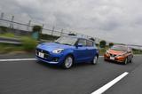 画像: スイフトハイブリッド SL(左)×ノートe-POWER X(右)