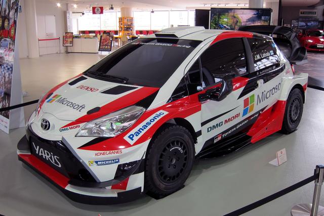 画像: WRCに参戦したマシンではないが、参戦しているマシンと同じ仕様のヤリスWRC。