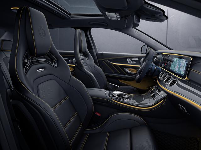 画像: メルセデスAMG E63S 4MATIC+ Edition1のインテリア。