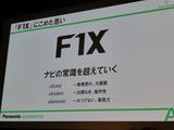 画像: 愛称「F1X」の名前の由来。
