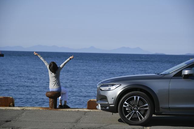 画像1: 【特別企画】飯田裕子がボルボV90クロスカントリーで北海道へ行くーVolvo V90 CrossCountry T5 AWD Summum-