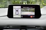 画像: 360°モニターの画面。大柄なクルマだけに、この装備は心強い。