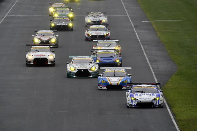 画像: JAF GT勢が先行し、GT3勢が追いかけるレース展開か