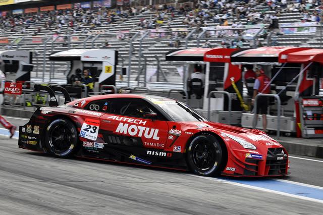 画像: GT500:23号車GT-RもQ1トップ通過後、Q2で2番手となり決勝はセカンドポジション