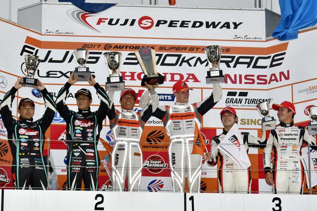 画像: GT300: しぶとく2位に入った4号車AMGの2人がドライバーズランキングトップに