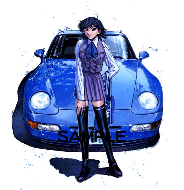画像: 上京を機に、麗菜の母からポルシェ968CSを貸与されます。(ⓒSTUDIO TRON)