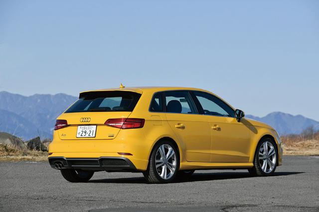 画像: Cセグメントモデルの中で、スポーティイメージが強いA3。