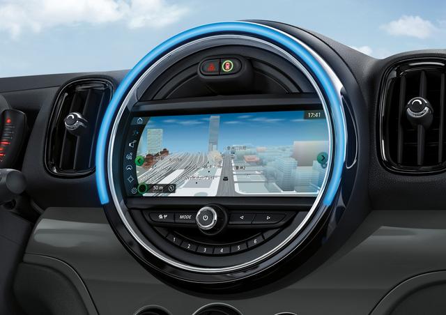 画像: MINI クラブマン バッキンガムに純正ナビが特別装備される(MINI ONE クロスオーバーに標準装備)