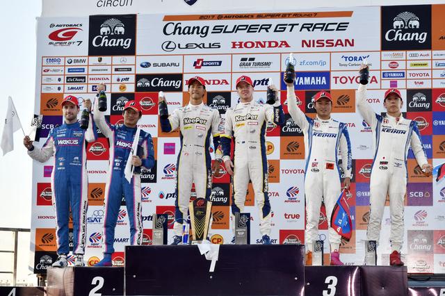 画像5: KeePer TOM'S LC500が王座に近づく今季2勝目!
【スーパーGT選手権 Rd07】in THAILAND