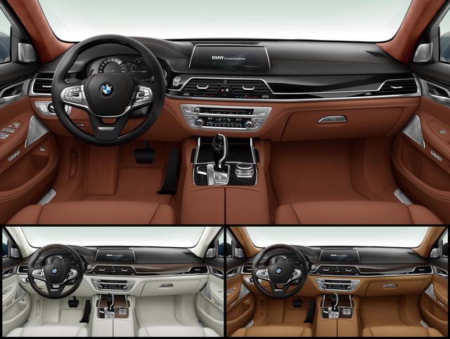 画像: 750Li Individual Editionは3つのボディカラーによって、内装色組み合わされる。