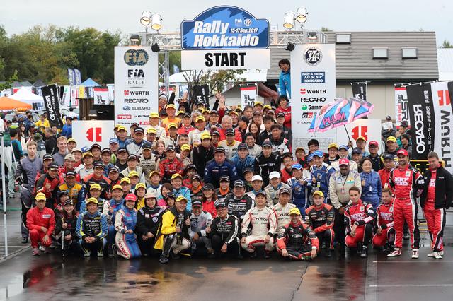 画像: アジアパシフィックラリー選手権が併催されるラリー北海道はやっぱり別格。ちなみに私は最終ゼッケン、選手権外のオープンクラスで参加。