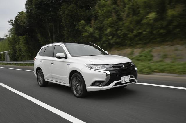 画像: 今回の試乗車は、三菱アウトランダーPHEV S Edition。2017年2月の一部改良時に登場した最上級グレードです。