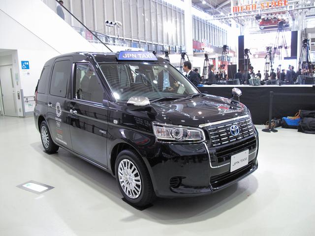 画像: JPN TAXI最初の仕事は、明日10月24日開幕の東京モーターショーだ