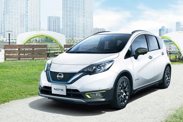 画像: SUVテイストにしたノートの特別仕様車は、機械式駐車場OKの全高1550mm