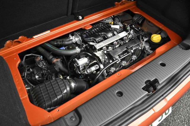 画像: ノーマルのターボモデルと排気量(897cc)/型式(H4B)ともに同じだが、109ps/170Nmに出力アップされている。