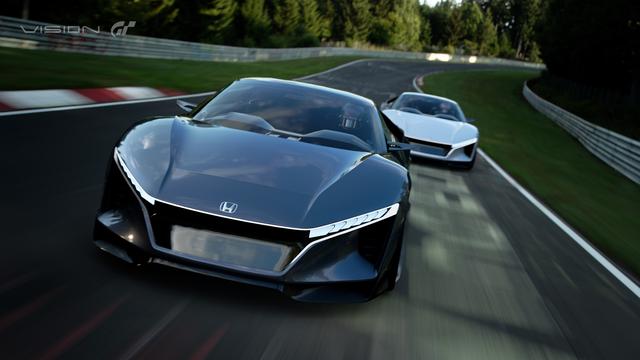 画像1: 【ニュース】ウワサのベビーNSXの正体は「ビジョン グランツーリスモ」だった!! 2017年11月9日