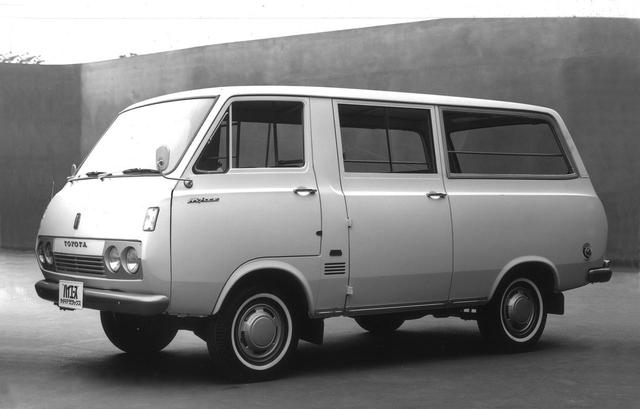 画像: 初代ハイエース バン。1967〜1977年。