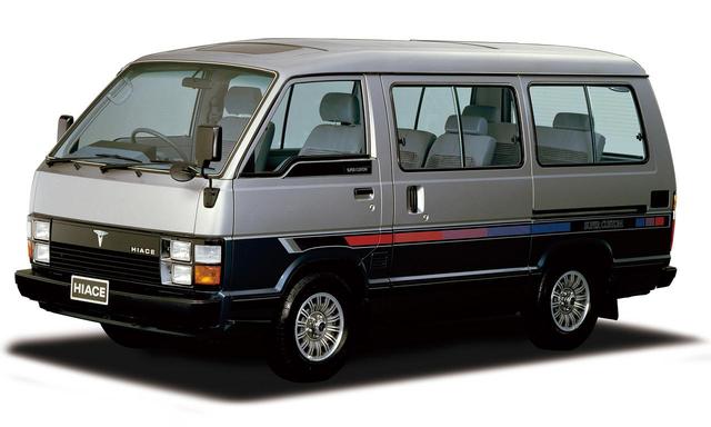 画像: 3代目ハイエース ワゴン。1982〜1989年。