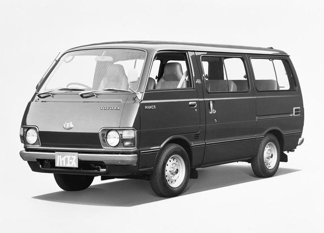 画像: 2代目ハイエース ワゴン。1977〜1985年。