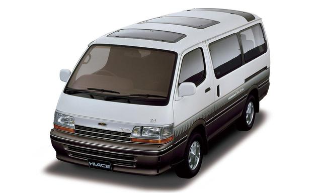 画像: 4代目ハイエース ワゴン。1989〜2004年。
