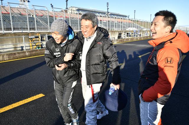 画像: HONDAのGTドライバーと組むのは世界的に名の知れたアノMS部長