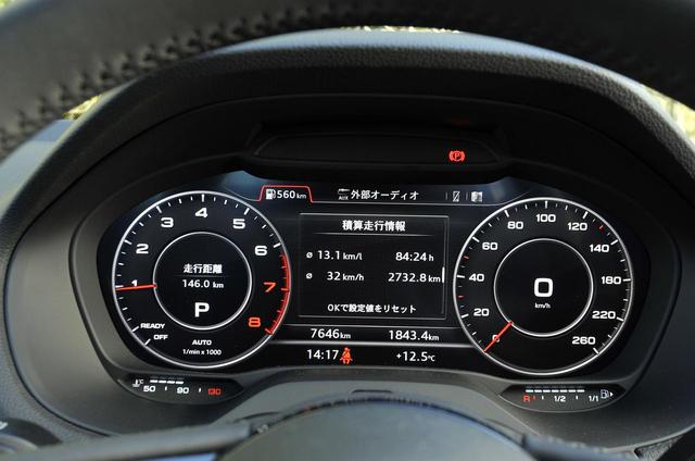 画像: バーチャルコックピットはオプション設定(5万円)。表示例その1。