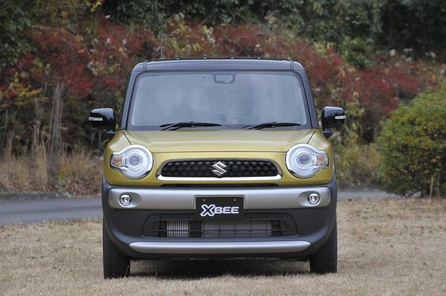 画像: 軽自動車のハスラーと顔つきは似ているが、全幅に余裕のある小型車らしくサイドのラインなどにボリュームを持たせている。
