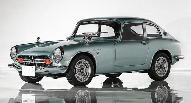 画像: 海外でも人気の高いホンダS800(クーペ)は935万円。