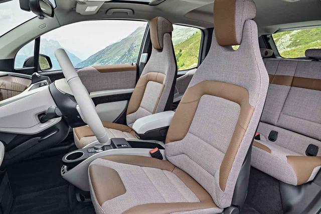 画像: 新型BMW i3ロッジのシート。