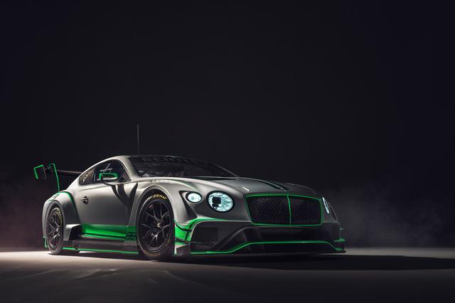 画像: 2017年11月に発表されたばかりのコンチネンタルGT3。