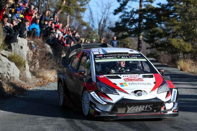 画像: ヤリスWRCの7号車ヤリ-マティ・ラトバラ