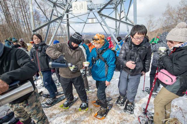 画像: 小休止。ホットココアが美味しい。