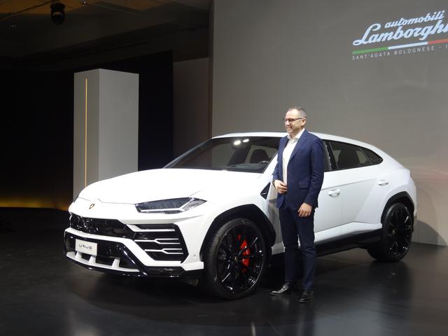 画像: アウトモビリ・ランボルギーニのステファノ・ドメニカリCEO。